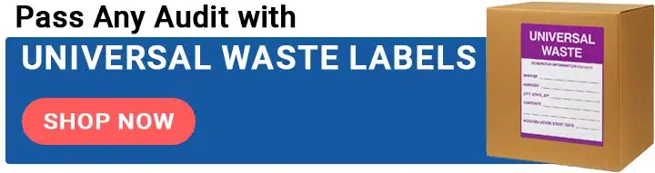 Universal Waste Labels