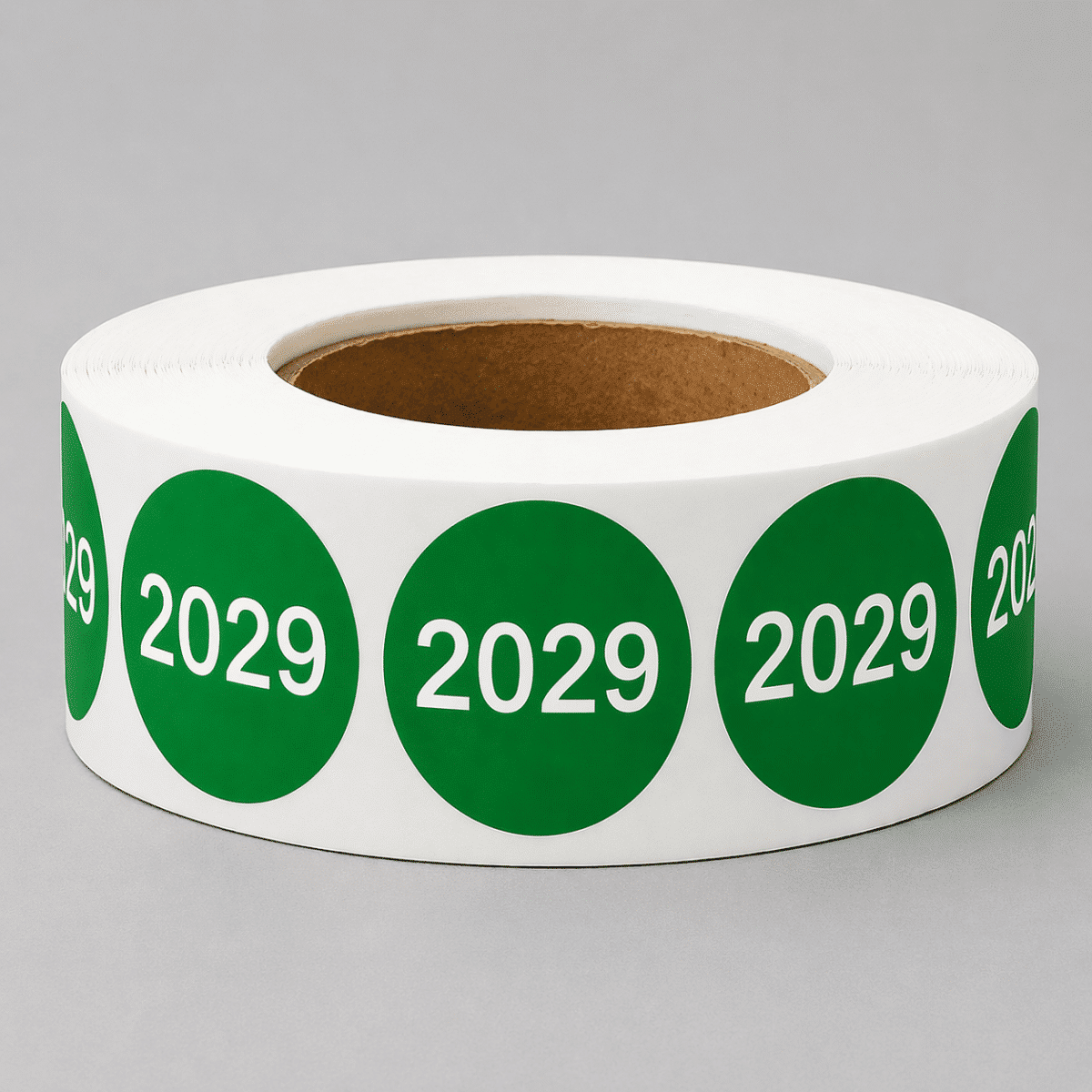 Small Year 2029 Stickers | 3/4" Round Small Year 2029 Stickers | 3/4" Round